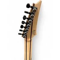 Used Ibanez rgr752ahbf Black Solid Body Electric Guitar