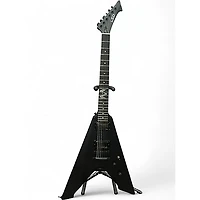 Used ESP LTD JAMES HETFIELD SIGNATURE VULTURE Black Solid Body Electric Guitar