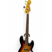 Used Fender Jaco Pastorius Signature Fretless Jazz Bass 3 Tone Sunburst Electric Bass Guitar
