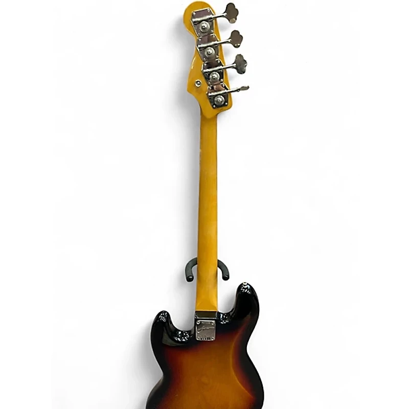 Used Fender Jaco Pastorius Signature Fretless Jazz Bass 3 Tone Sunburst Electric Bass Guitar