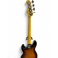 Used Fender Jaco Pastorius Signature Fretless Jazz Bass 3 Tone Sunburst Electric Bass Guitar