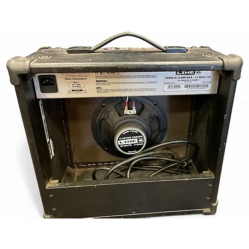 Used Line 6 Spider III 15 1X8 15W Guitar Combo Amp