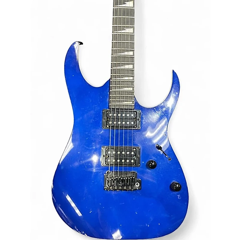 Used Ibanez Gio Ax Blue Solid Body Electric Guitar