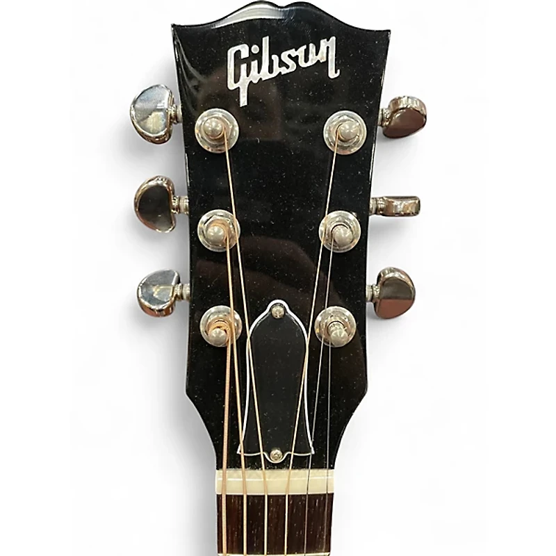 Used Gibson J45 Custom Black Acoustic Guitar