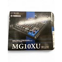 Used Yamaha MG10XU 10 Channel Mixer with Effects Unpowered Mixer