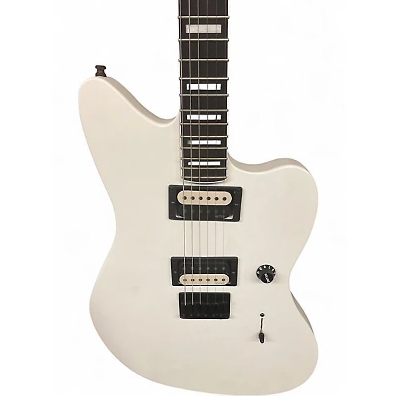 Used Fender Jim Root Signature Jazzmaster Alpine White Solid Body Electric Guitar