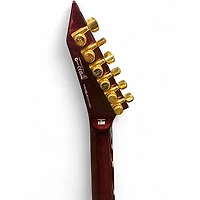Used ESP LTD KH-V Red Sparkle Solid Body Electric Guitar