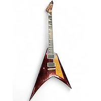 Used ESP LTD KH-V Red Sparkle Solid Body Electric Guitar