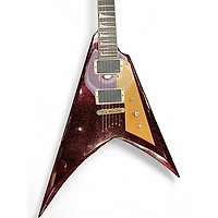 Used ESP LTD KH-V Red Sparkle Solid Body Electric Guitar
