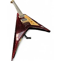 Used ESP LTD KH-V Red Sparkle Solid Body Electric Guitar