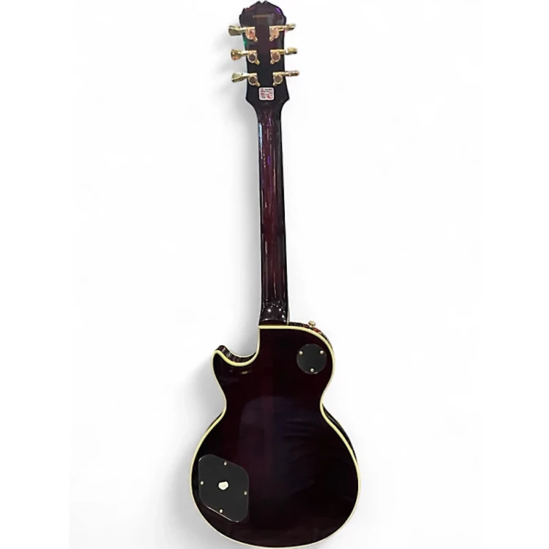 Used Epiphone Les Paul Custom Sunburst Solid Body Electric Guitar