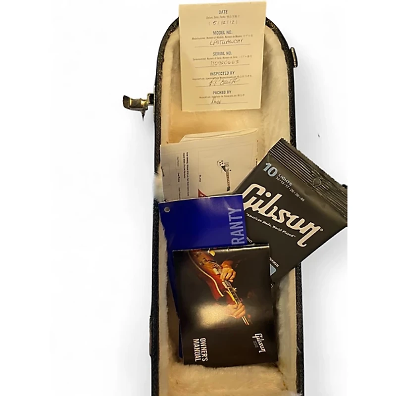 Used 2012 Gibson Les Paul Studio Alpine White Solid Body Electric Guitar