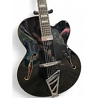 Used D'Angelico dapexl1sbkct Black Hollow Body Electric Guitar