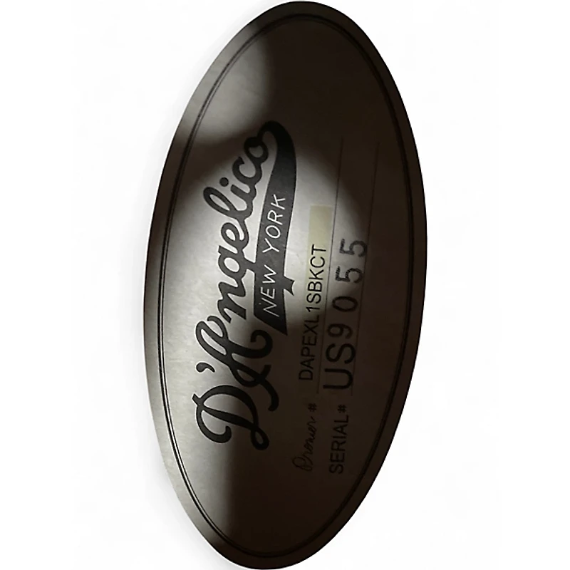 Used D'Angelico dapexl1sbkct Black Hollow Body Electric Guitar