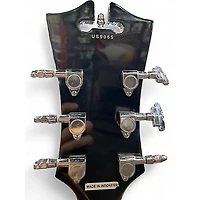 Used D'Angelico dapexl1sbkct Black Hollow Body Electric Guitar