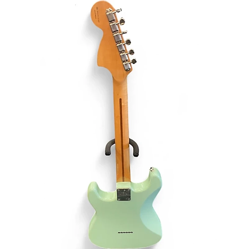 Used Fender Tom Delonge Signature Stratocaster Seafoam Green Solid Body Electric Guitar