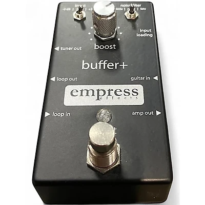Used Empress Effects Buffer+ Analog I/O Interface with Switchable Boost Guitar Pedal
