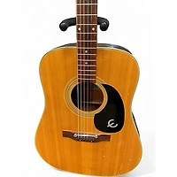 Used 1970s Epiphone FT-145 Natural Acoustic Guitar