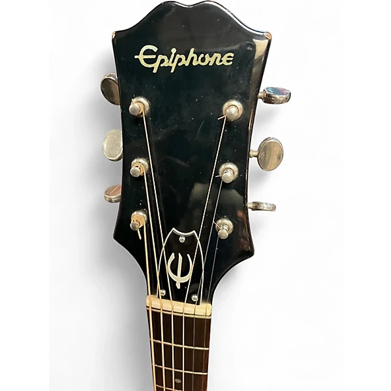 Used 1970s Epiphone FT-145 Natural Acoustic Guitar