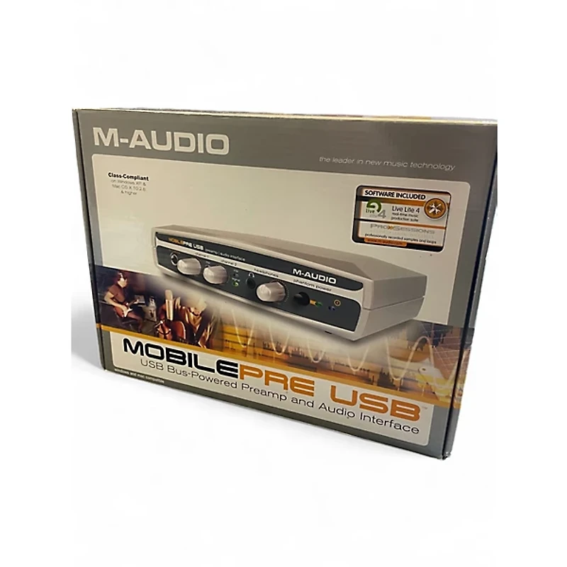 Used M-Audio MOBILEPRE USB Audio Interface