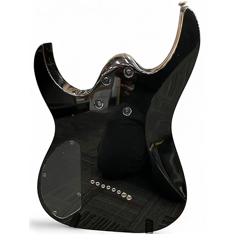 Used Ibanez RGMS8 Black Solid Body Electric Guitar