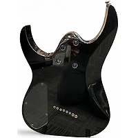 Used Ibanez RGMS8 Black Solid Body Electric Guitar