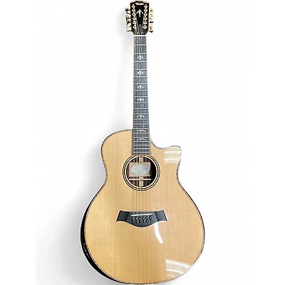 Used Taylor 956CE Natural 12 String Acoustic Electric Guitar