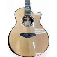 Used Taylor 956CE Natural 12 String Acoustic Electric Guitar