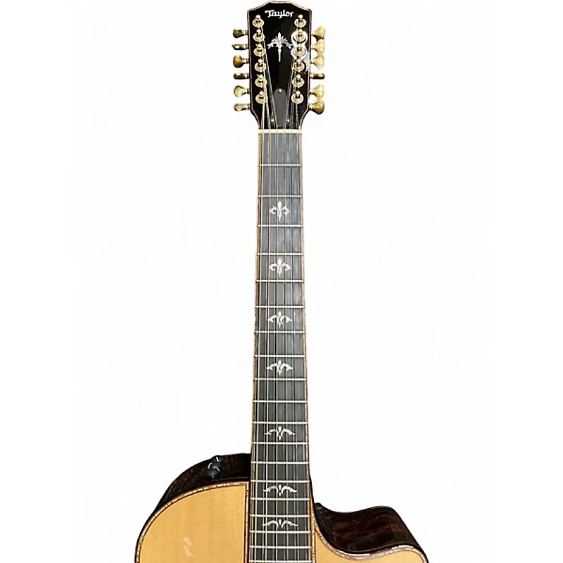 Used Taylor 956CE Natural 12 String Acoustic Electric Guitar