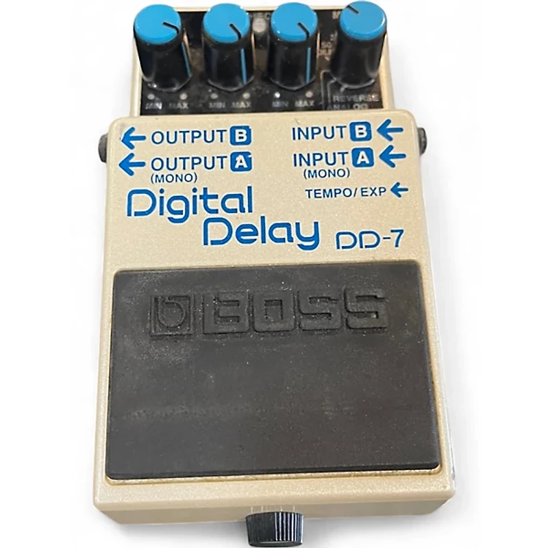 Used BOSS DD7 Digital Delay Effect Pedal