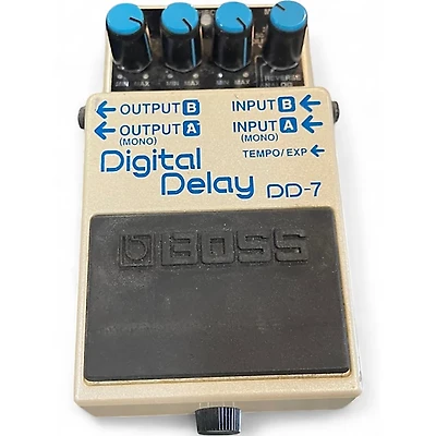 Used BOSS DD7 Digital Delay Effect Pedal