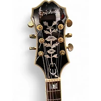 Used Epiphone Sheraton II Black Hollow Body Electric Guitar