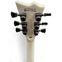 Used ESP LTD James Hetfield Signature Iron Cross White Solid Body Electric Guitar
