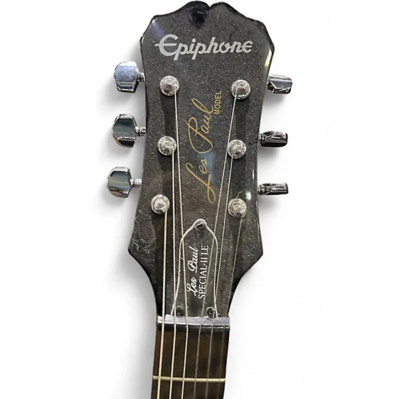 Used Epiphone LES PAUL SPECIAL II LE BLACK Solid Body Electric Guitar