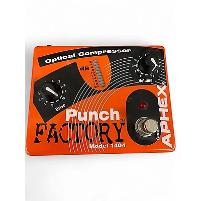 Used Aphex Punch Factory Optical Compressor Effect Pedal