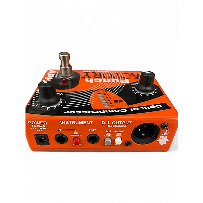 Used Aphex Punch Factory Optical Compressor Effect Pedal