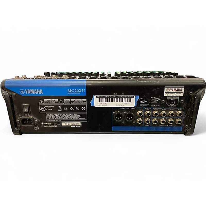 Used Yamaha MG20XU Unpowered Mixer