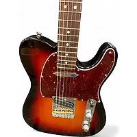Used Fender American Professional II Telecaster 2 Tone Sunburst Solid Body Electric Guitar