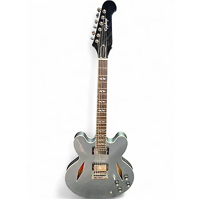 Used Epiphone DAVE GROHL DG-335 Pelham Blue Hollow Body Electric Guitar
