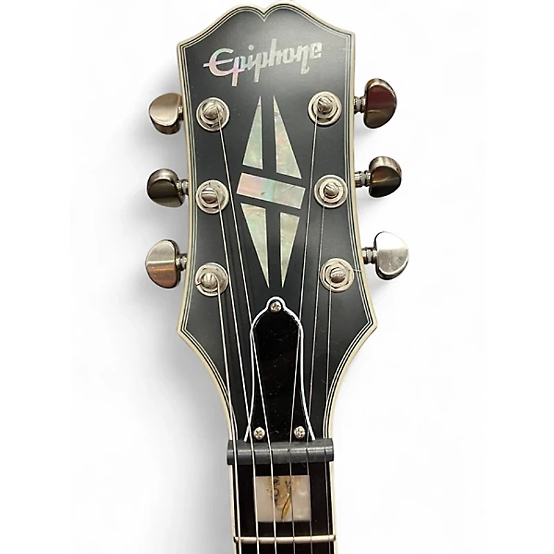 Used Epiphone LES PAUL Prophecy OLIVE BURST Solid Body Electric Guitar