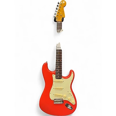 Used Fender american vintage ii 1961 stratocaster Fiesta Red Solid Body Electric Guitar