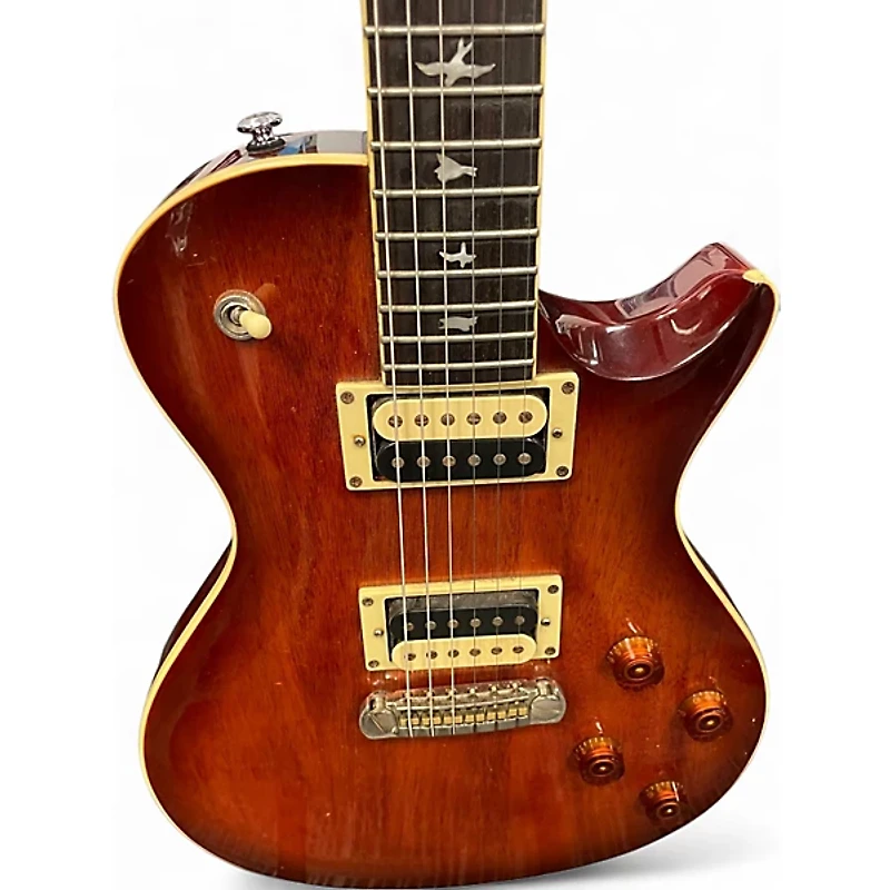 Used PRS SE245 sunburst Solid Body Electric Guitar