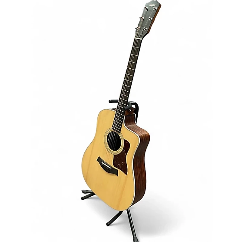 Used Taylor 210CE Natural Acoustic Electric Guitar