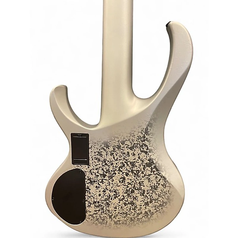 Used Ibanez BTB25TH5 Silver Blizzard Matte Electric Bass Guitar