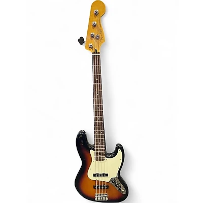 Used Fender Player Jazz Bass 2 Color Sunburst Electric Bass Guitar