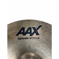 Used SABIAN 10in AAX SPLASH Cymbal