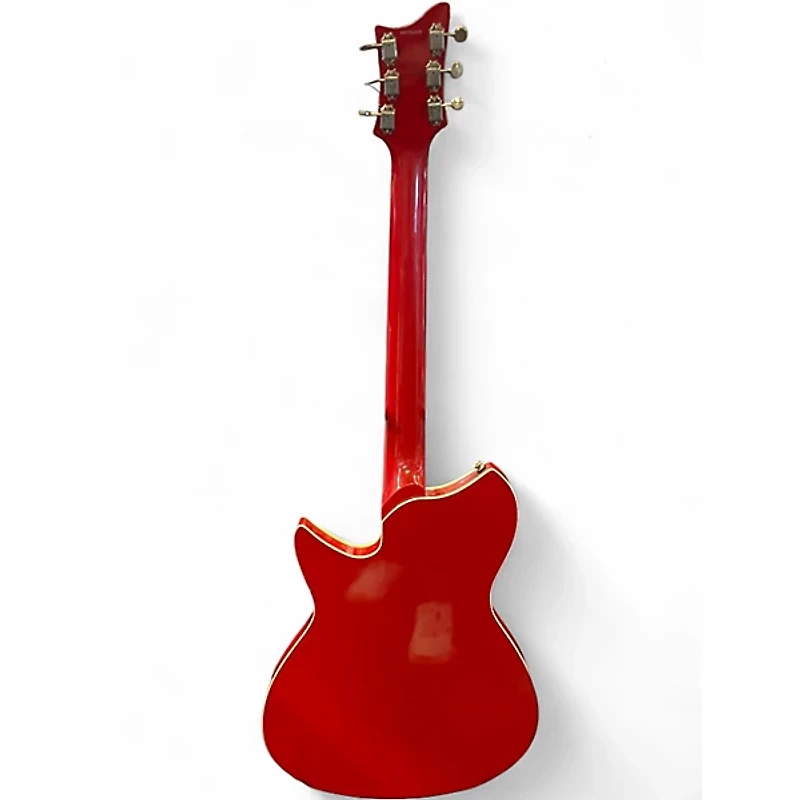 Used Rivolta Combinata Red Solid Body Electric Guitar