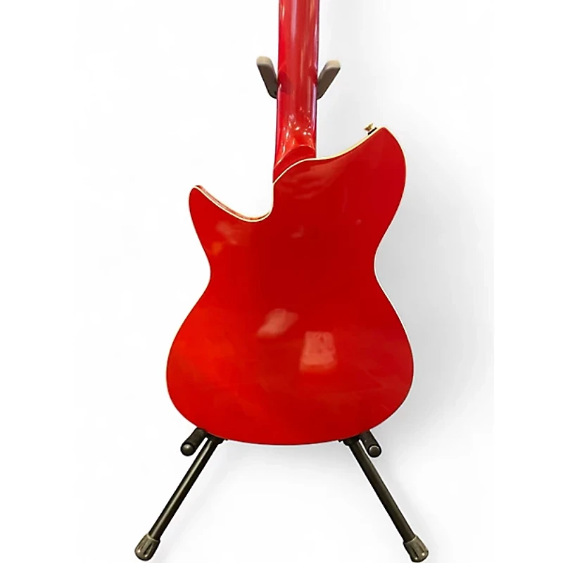 Used Rivolta Combinata Red Solid Body Electric Guitar