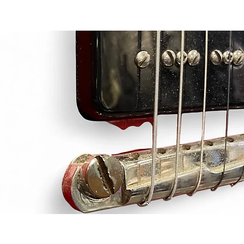 Used Rivolta Combinata Red Solid Body Electric Guitar