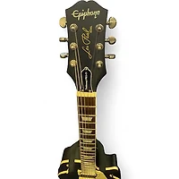 Used Epiphone Les Paul Traditional Pro IV Ebony Solid Body Electric Guitar